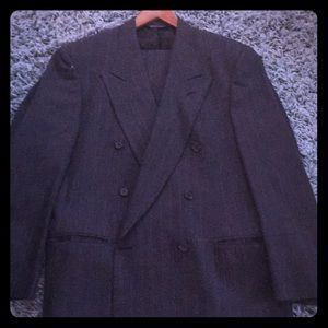 Men’s pin stripe suit